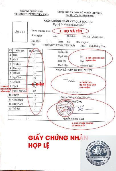 học bạ bị thất lạc - Hình 4