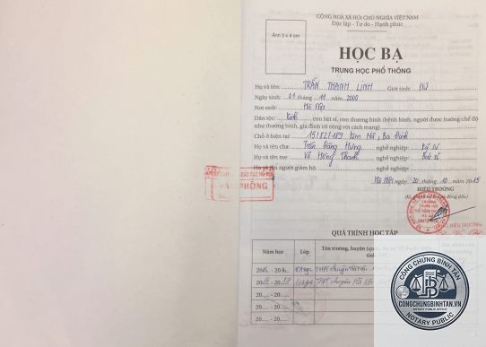 học bạ bị thất lạc - Hình 5