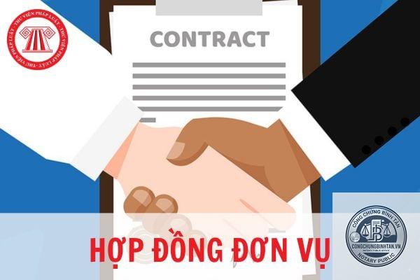 hợp đồng đơn vụ l&agrave; g&igrave; - H&igrave;nh 3