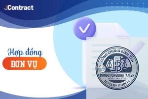hợp đồng đơn vụ là gì