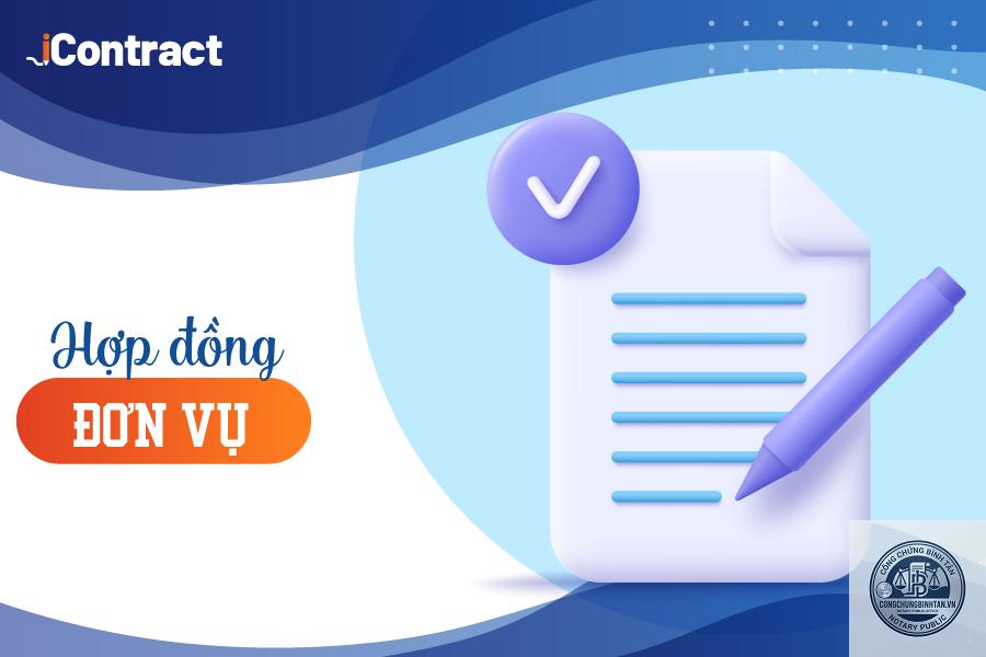 hợp đồng đơn vụ là gì