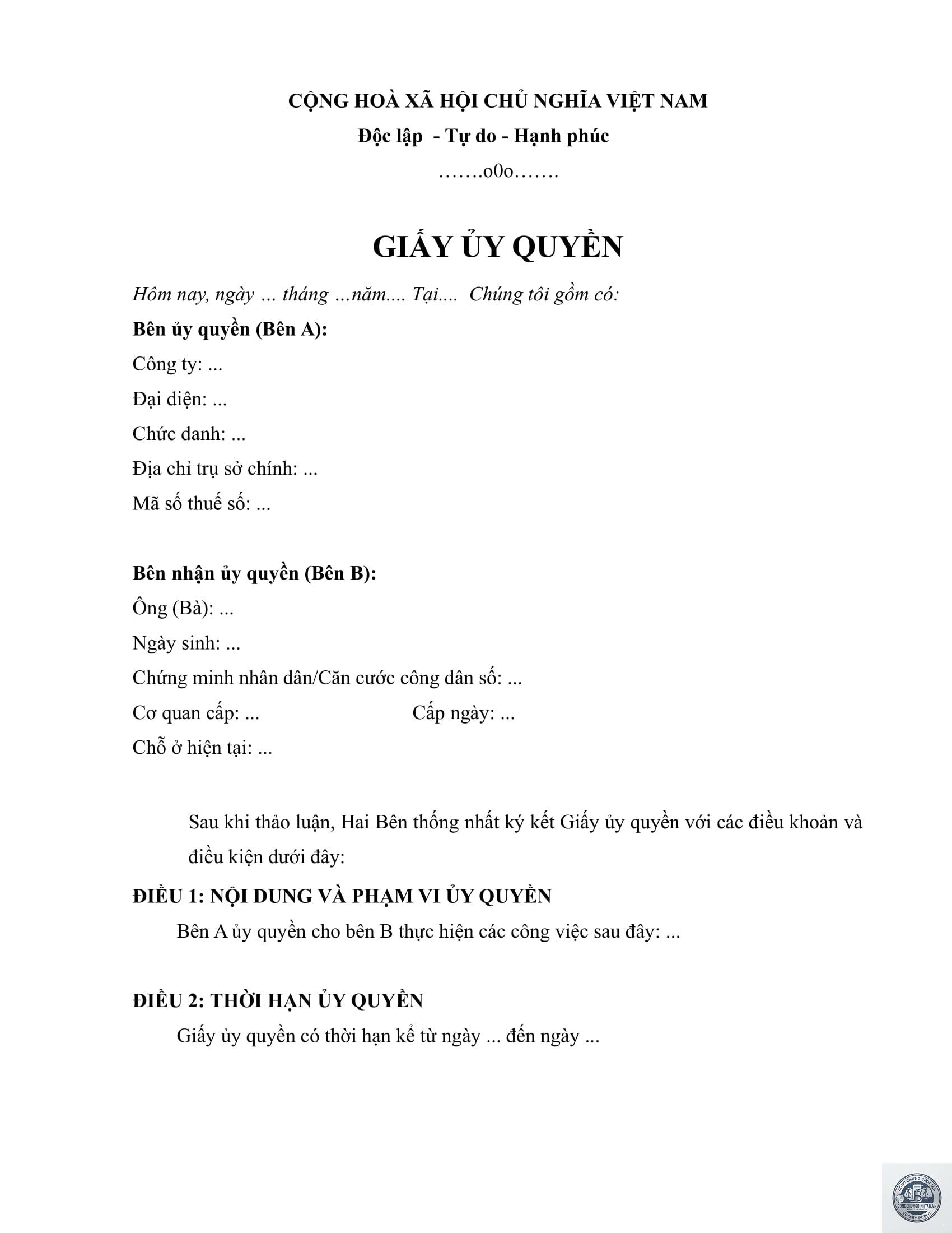 hợp đồng ủy quyền l&agrave; g&igrave; - H&igrave;nh 3