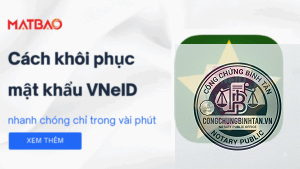 khôi phục VNeID