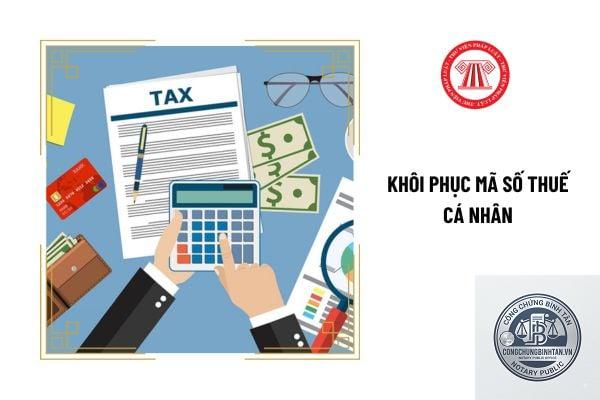khôi phục giấy tờ cá nhân