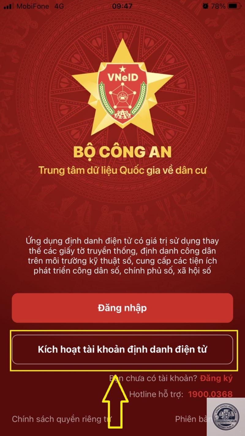 kích hoạt VNeID - Hình 1