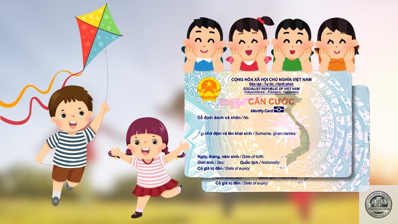 làm căn cước cho trẻ em - Hình 1