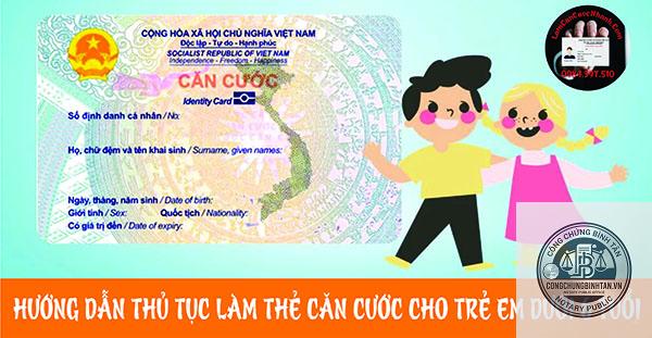 l&agrave;m căn cước c&ocirc;ng d&acirc;n cho trẻ dưới 6 tuổi - H&igrave;nh 4