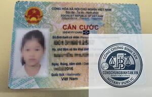 làm căn cước công dân cho trẻ từ 6 tuổi