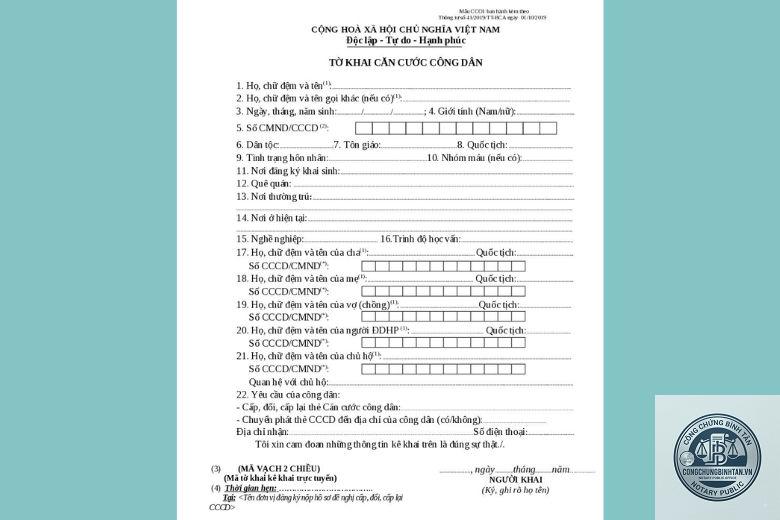 l&agrave;m căn cước c&ocirc;ng d&acirc;n ở nơi tạm tr&uacute; - H&igrave;nh 4