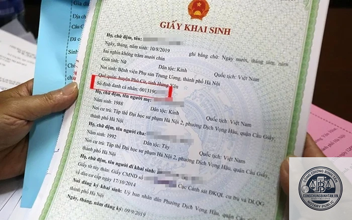 làm giấy khai sinh - Hình 3