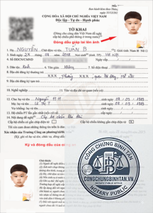 làm hộ chiếu cho trẻ em