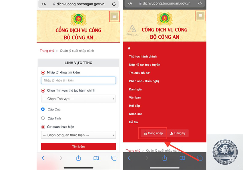 làm hộ chiếu online - Hình 5