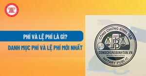 lệ phí là gì