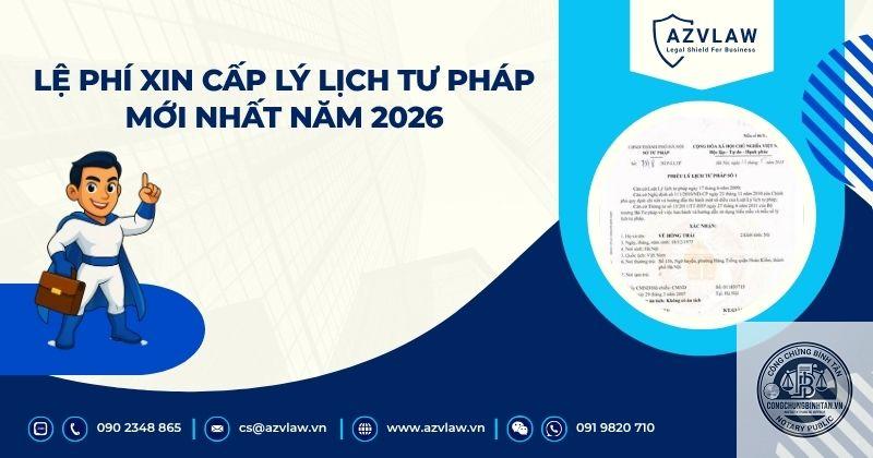 lệ phí lý lịch tư pháp - Hình 4
