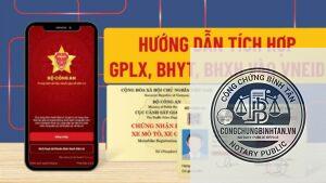 liên kết giấy tờ trên VNeID