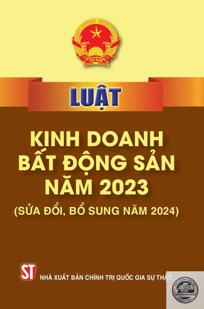 luật kinh doanh bất động sản là gì