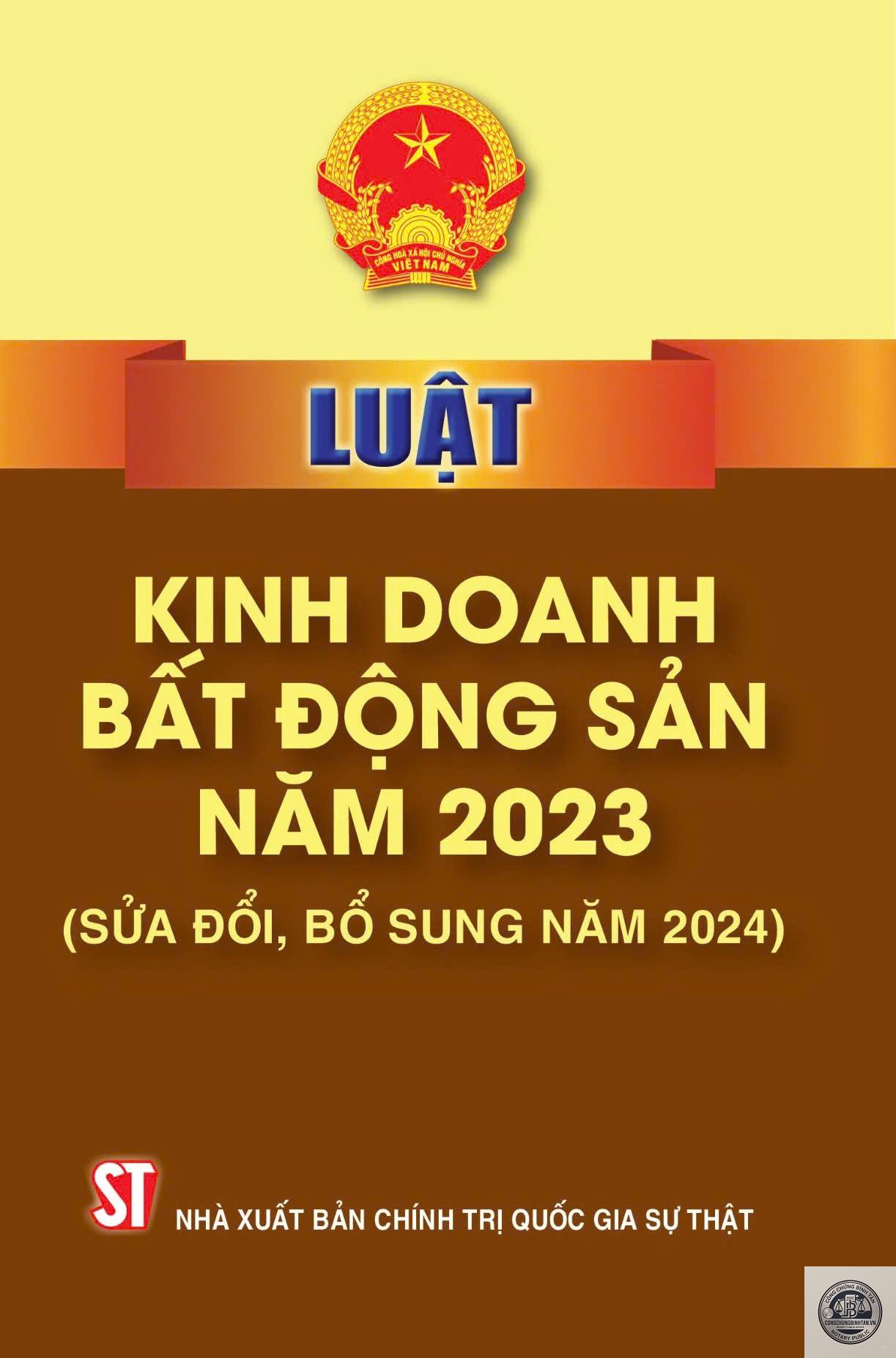 luật kinh doanh bất động sản là gì - Hình 1