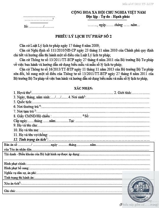 lý lịch tư pháp số 2 - Hình 2