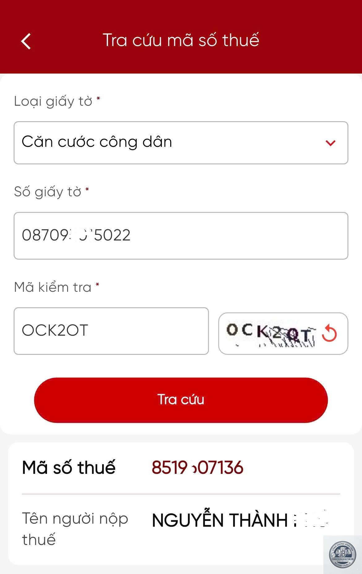 mã số thuế cá nhân - Hình 3