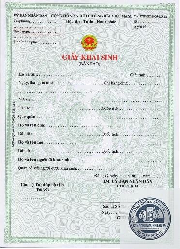 mất bản sao giấy khai sinh - H&igrave;nh 5