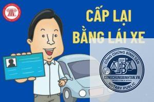 mất bằng lái ô tô