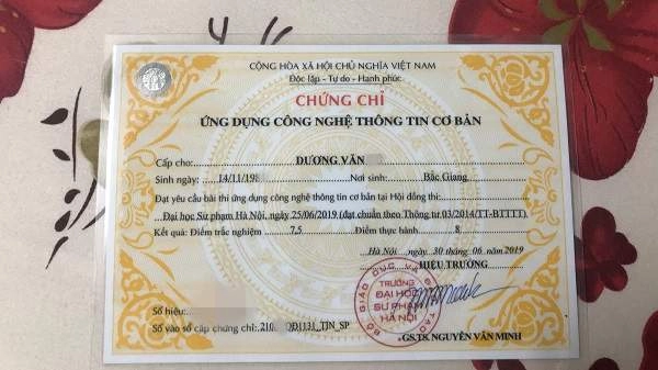 mất chứng chỉ - H&igrave;nh 5