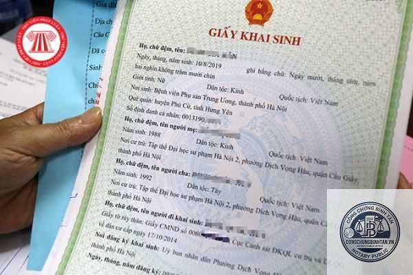 mất giấy khai sinh - Hình 5