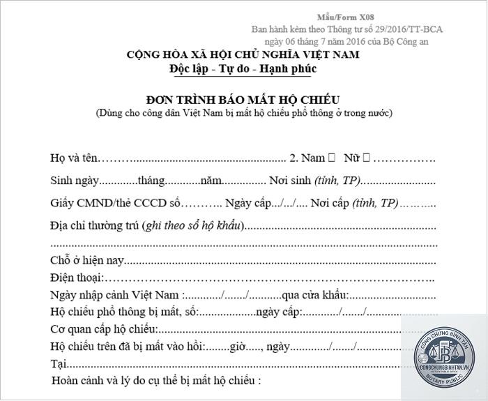 mất hộ chiếu l&agrave;m lại như thế n&agrave;o - H&igrave;nh 3