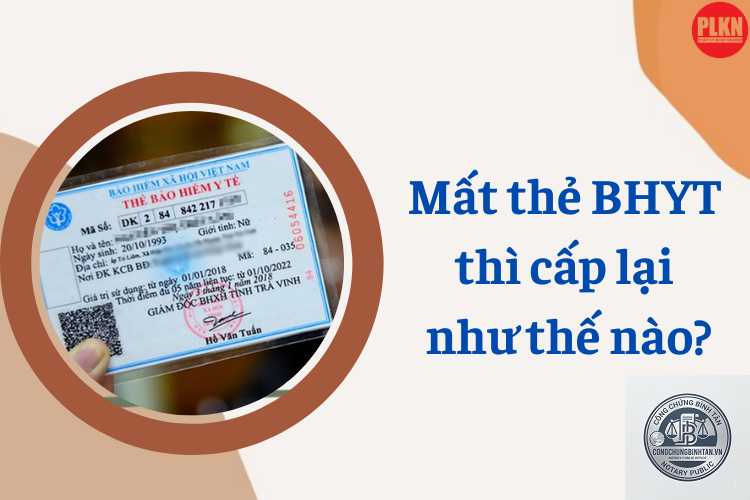 mất thẻ bảo hiểm y tế