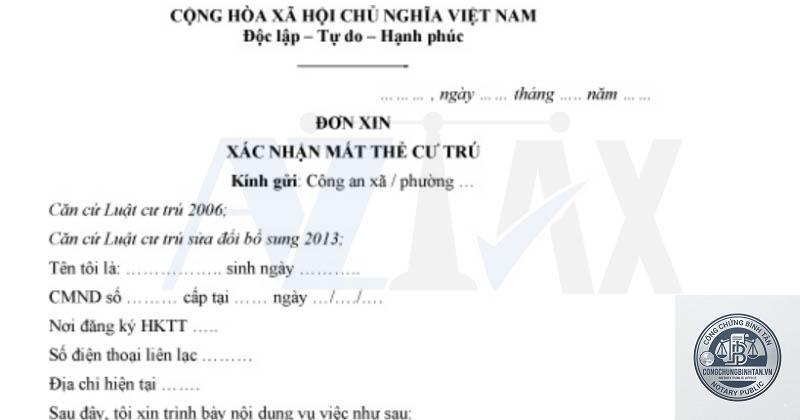 mất thẻ tạm tr&uacute; - H&igrave;nh 3