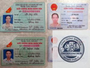 mất toàn bộ giấy tờ cá nhân