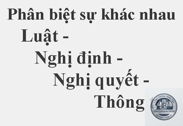 nghị định là gì