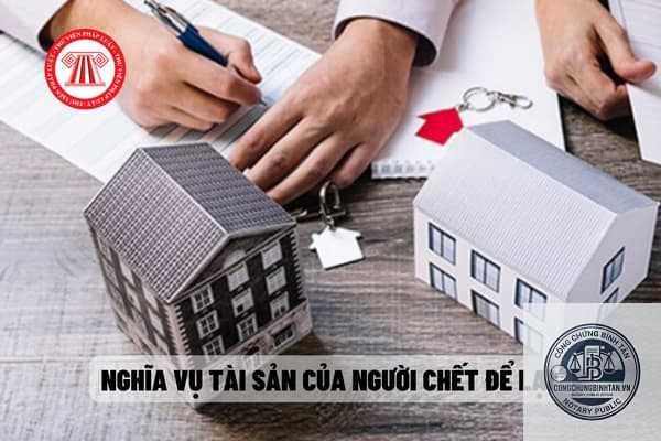nghĩa vụ tài sản là gì