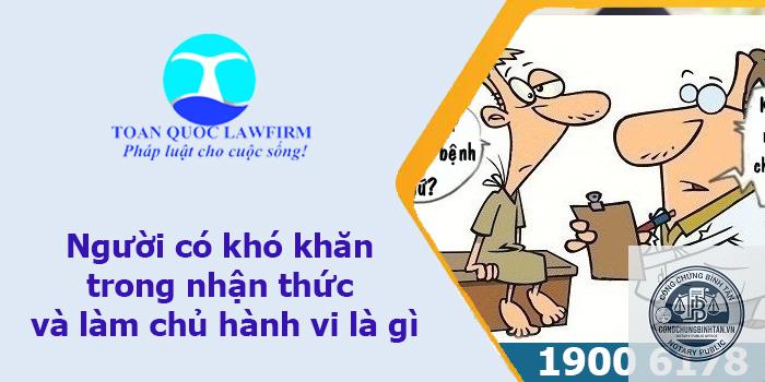 người có khó khăn trong nhận thức là gì - Hình 3