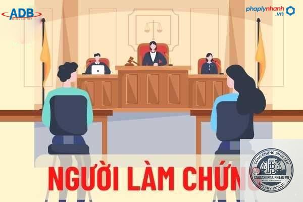 người làm chứng là gì