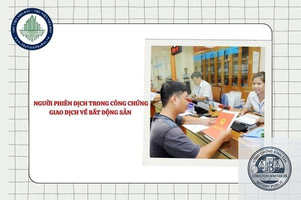 người phiên dịch trong công chứng là gì
