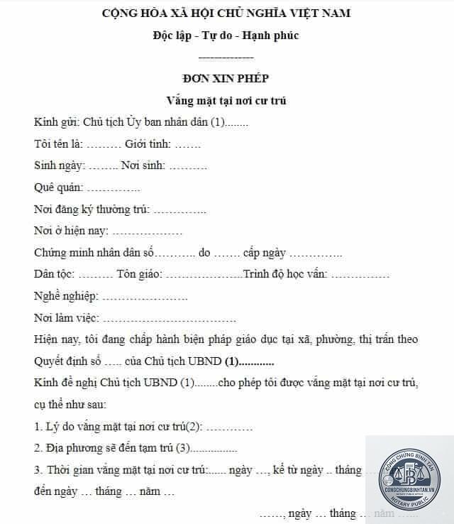 người vắng mặt tại nơi cư tr&uacute; l&agrave; g&igrave; - H&igrave;nh 3