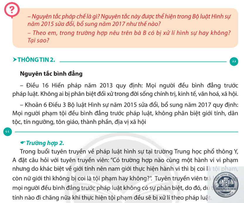 nguyên tắc bình đẳng là gì - Hình 1