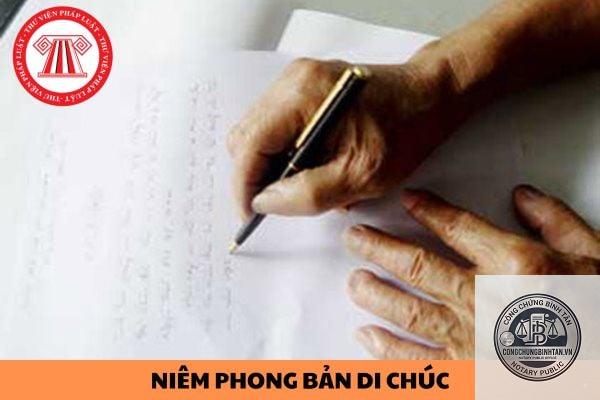 niêm phong di chúc