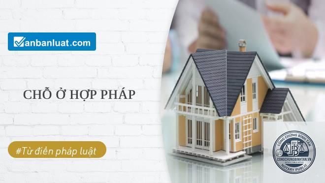 nơi ở hợp pháp là gì