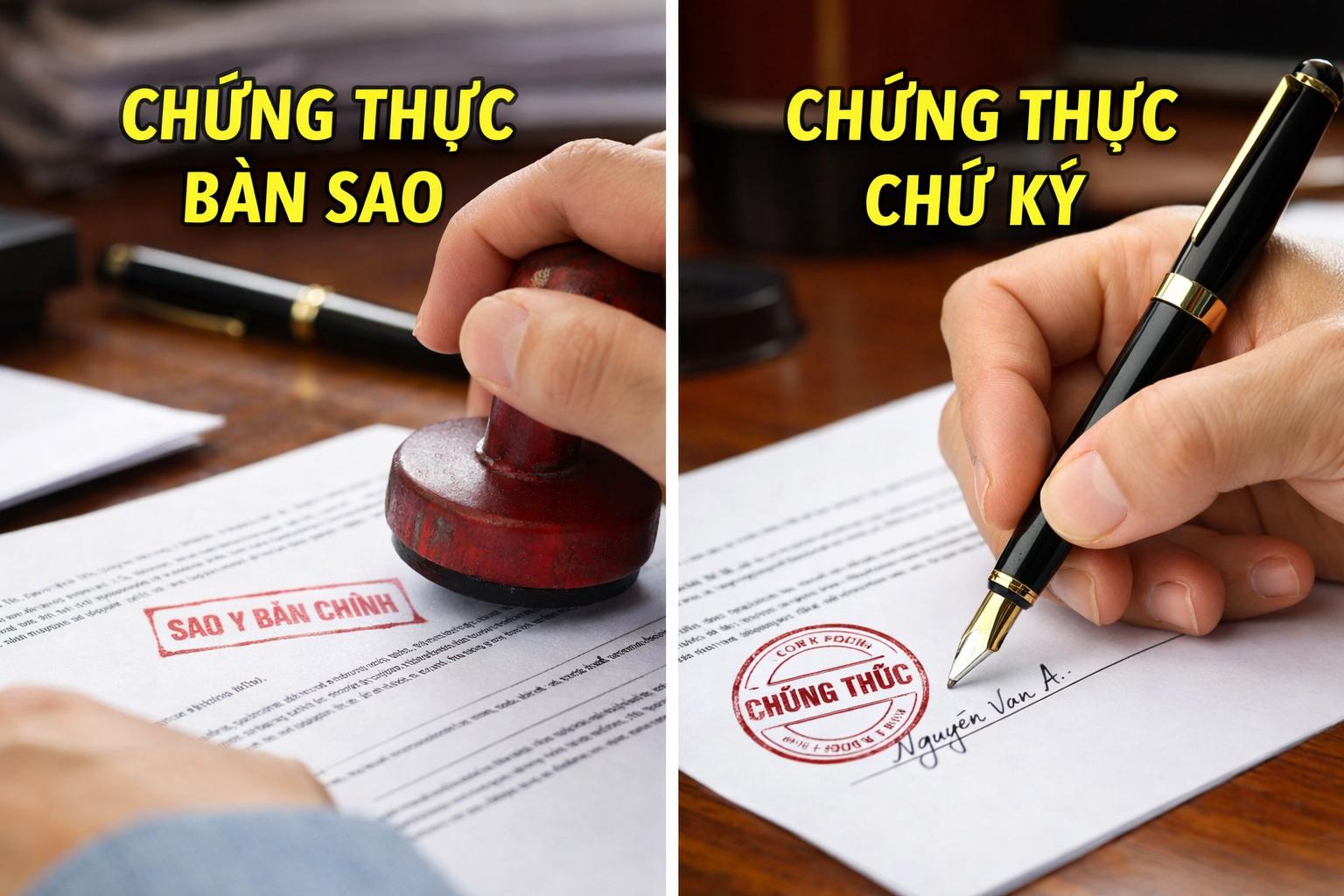 phân biệt giấy tờ chứng thực và bản sao thường - Hình 5
