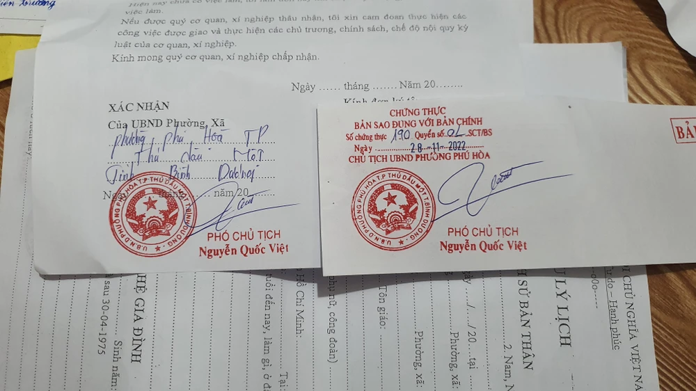 ph&aacute;t hiện giấy tờ giả khi chứng thực - H&igrave;nh 3