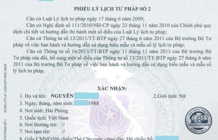 phiếu l&yacute; lịch tư ph&aacute;p đi đ&agrave;i loan - H&igrave;nh 3
