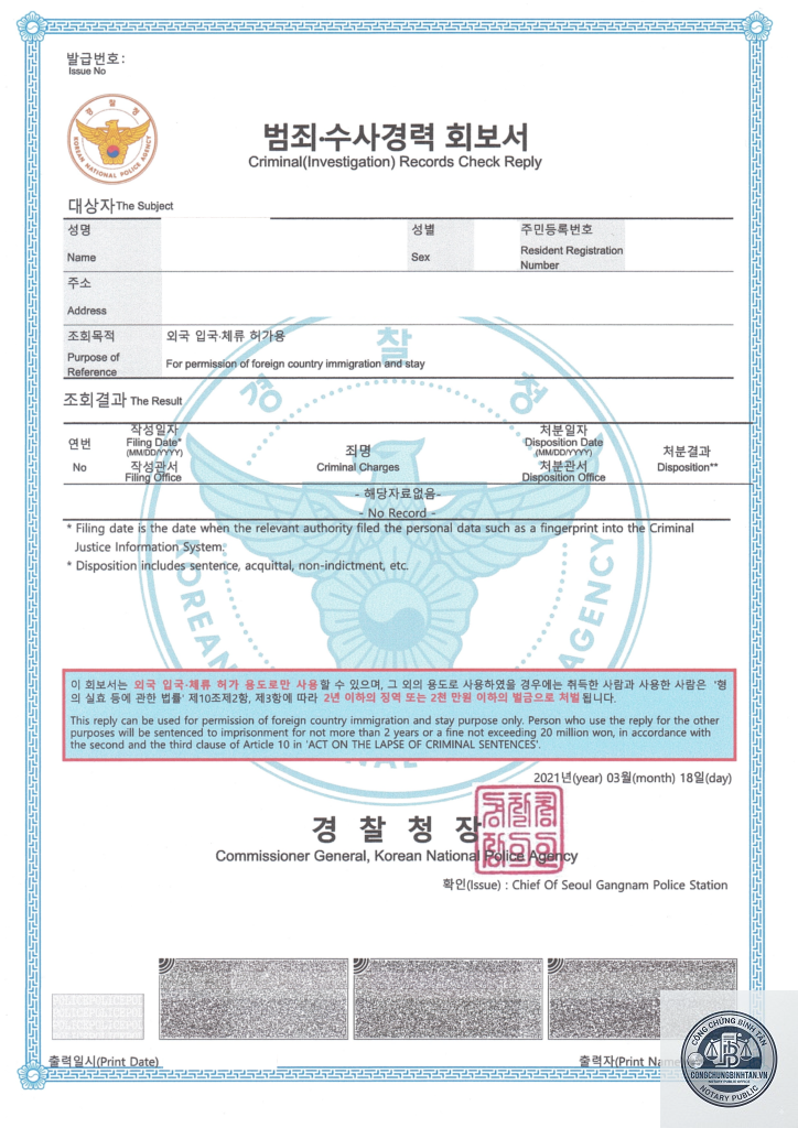 phiếu lý lịch tư pháp đi hàn - Hình 4