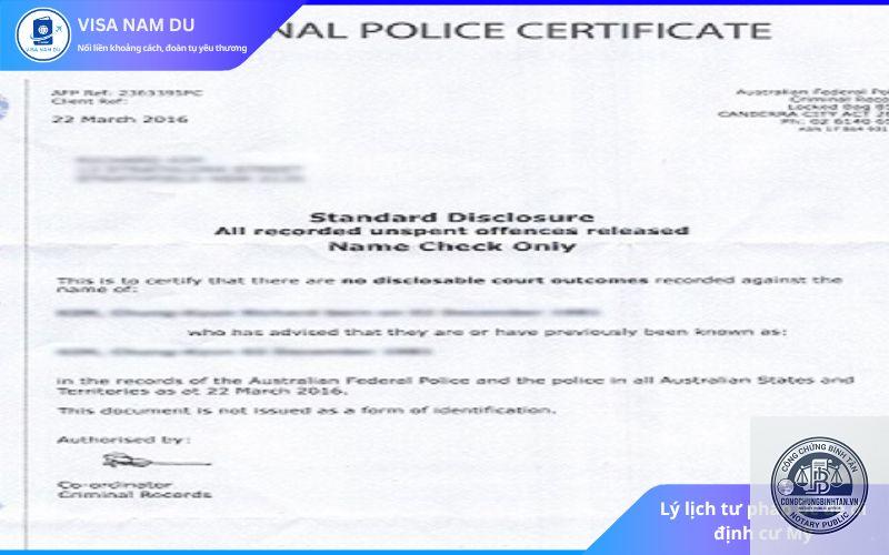 phiếu l&yacute; lịch tư ph&aacute;p đi &uacute;c - H&igrave;nh 3