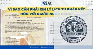 phiếu lý lịch tư pháp kết hôn nước ngoài