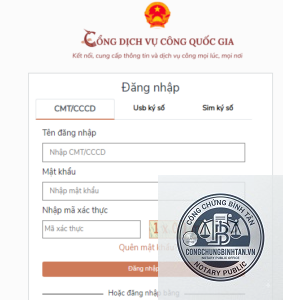 phiếu lý lịch tư pháp online