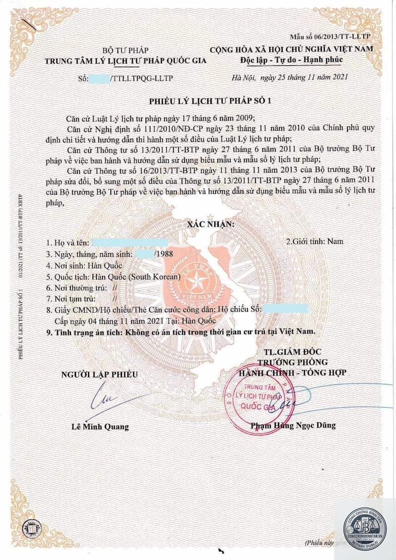 phiếu lý lịch tư pháp online - Hình 3