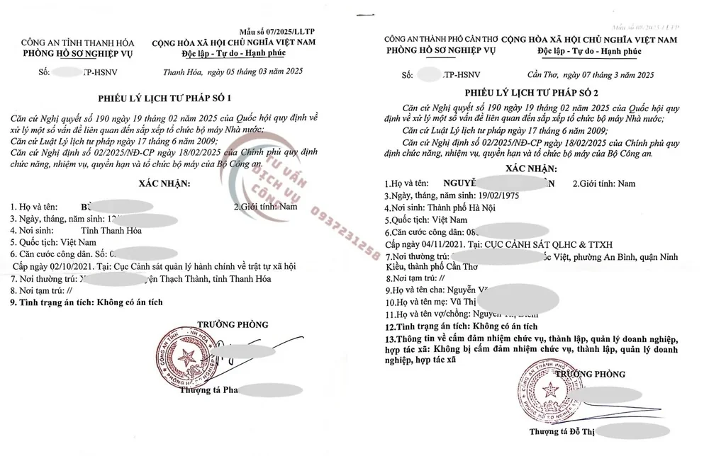 phiếu l&yacute; lịch tư ph&aacute;p xuất khẩu lao động - H&igrave;nh 2