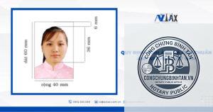 quy định ảnh visa